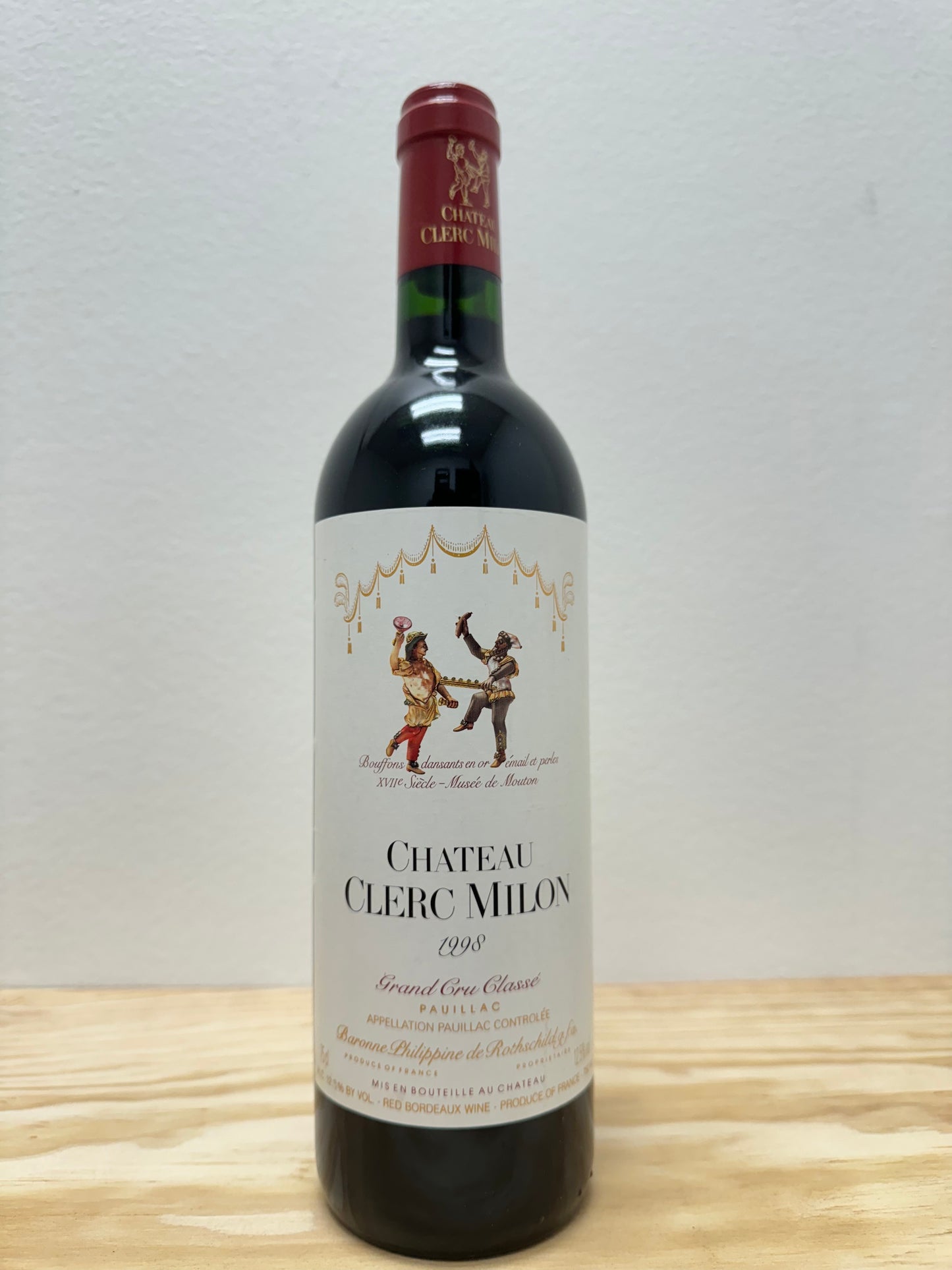 Chateau Clerc Milon 1998