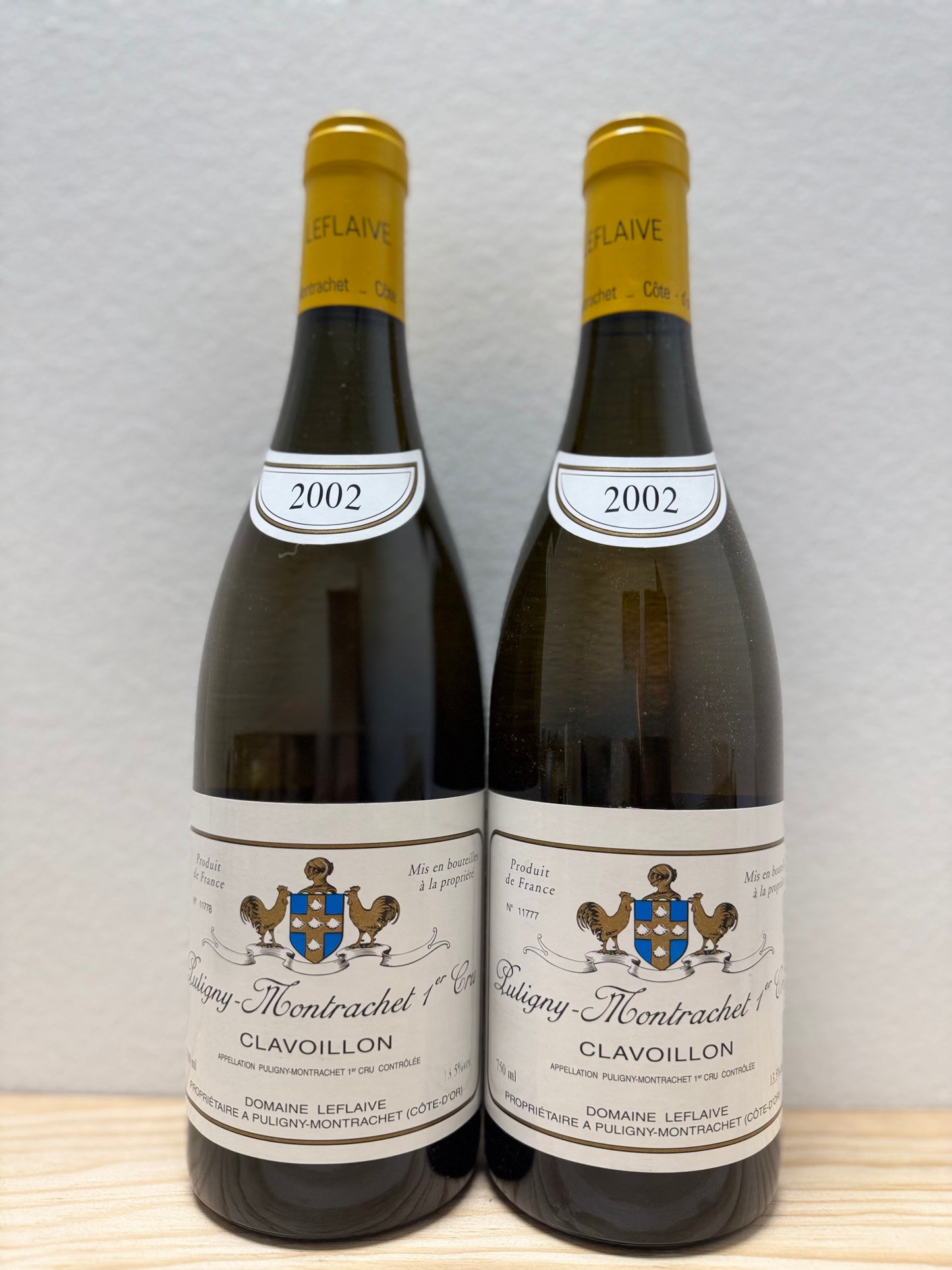 Puligny Montrachet Clavoillon Domaine Leflaive 2002