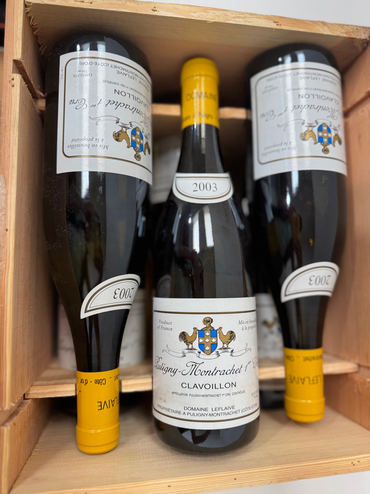 Puligny Montrachet Clavoillon Domaine Leflaive 2003
