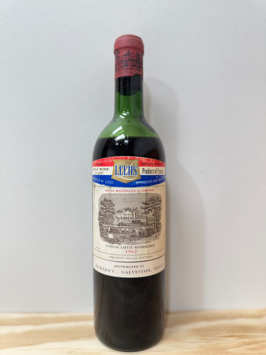Chateau Lafite 1962 750ml (mid shoulder)