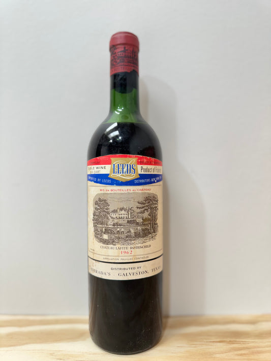 Chateau Lafite 1962 750ml (upper shoulder)