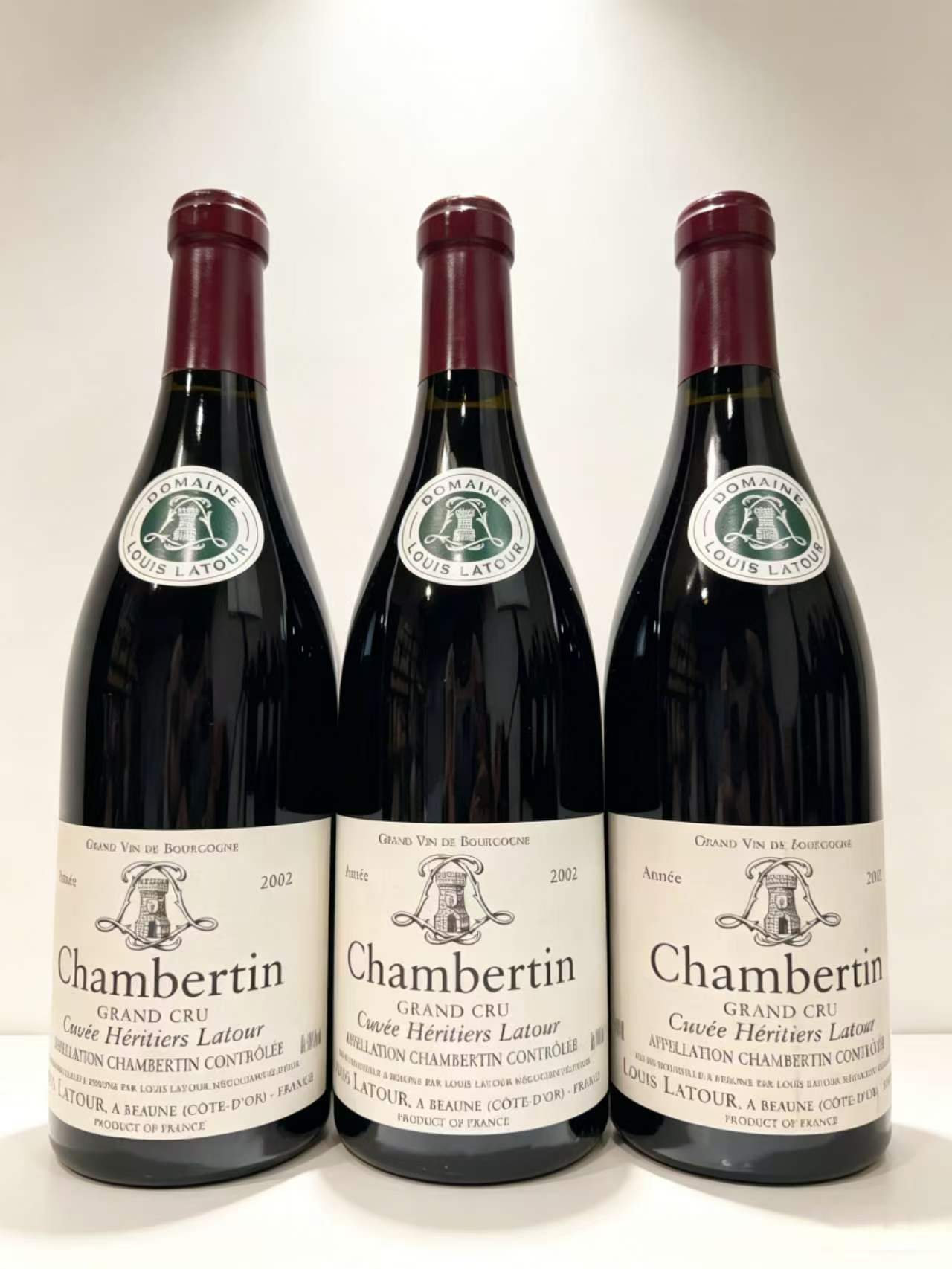 Louis Latour Chambertin Cuvee Heritiers Grand Cru 2002 (750ml)