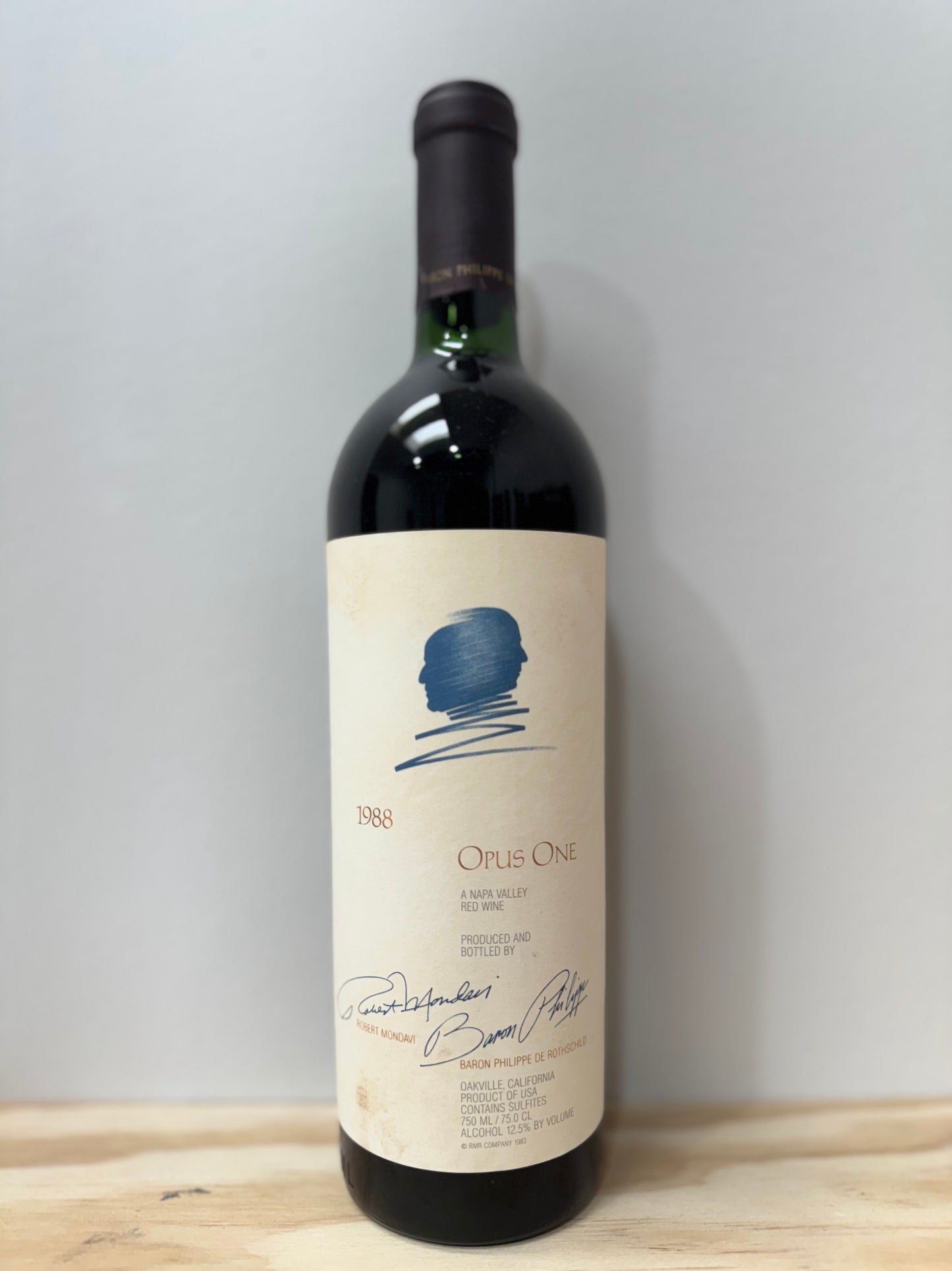 Opus One 1988 750ml (lightly bin soiled label)