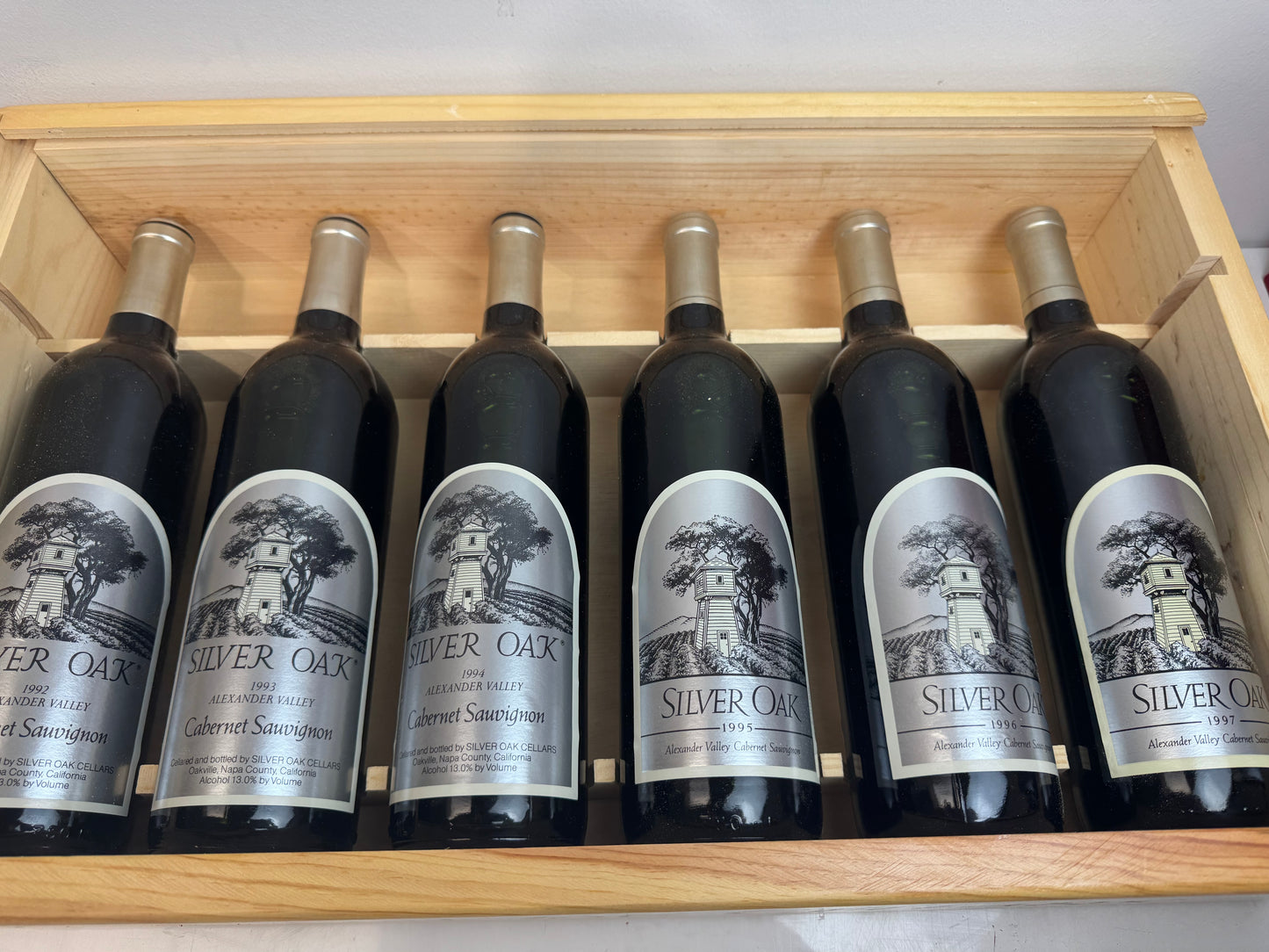 Silver Oak Alexander Valley 1992-1997 Collector's Edition
