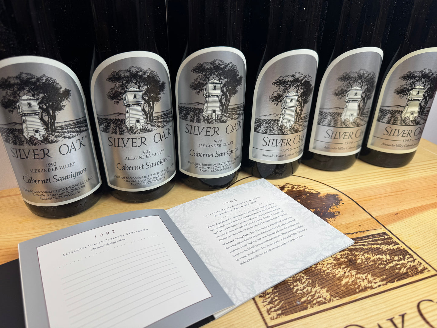 Silver Oak Alexander Valley 1992-1997 Collector's Edition
