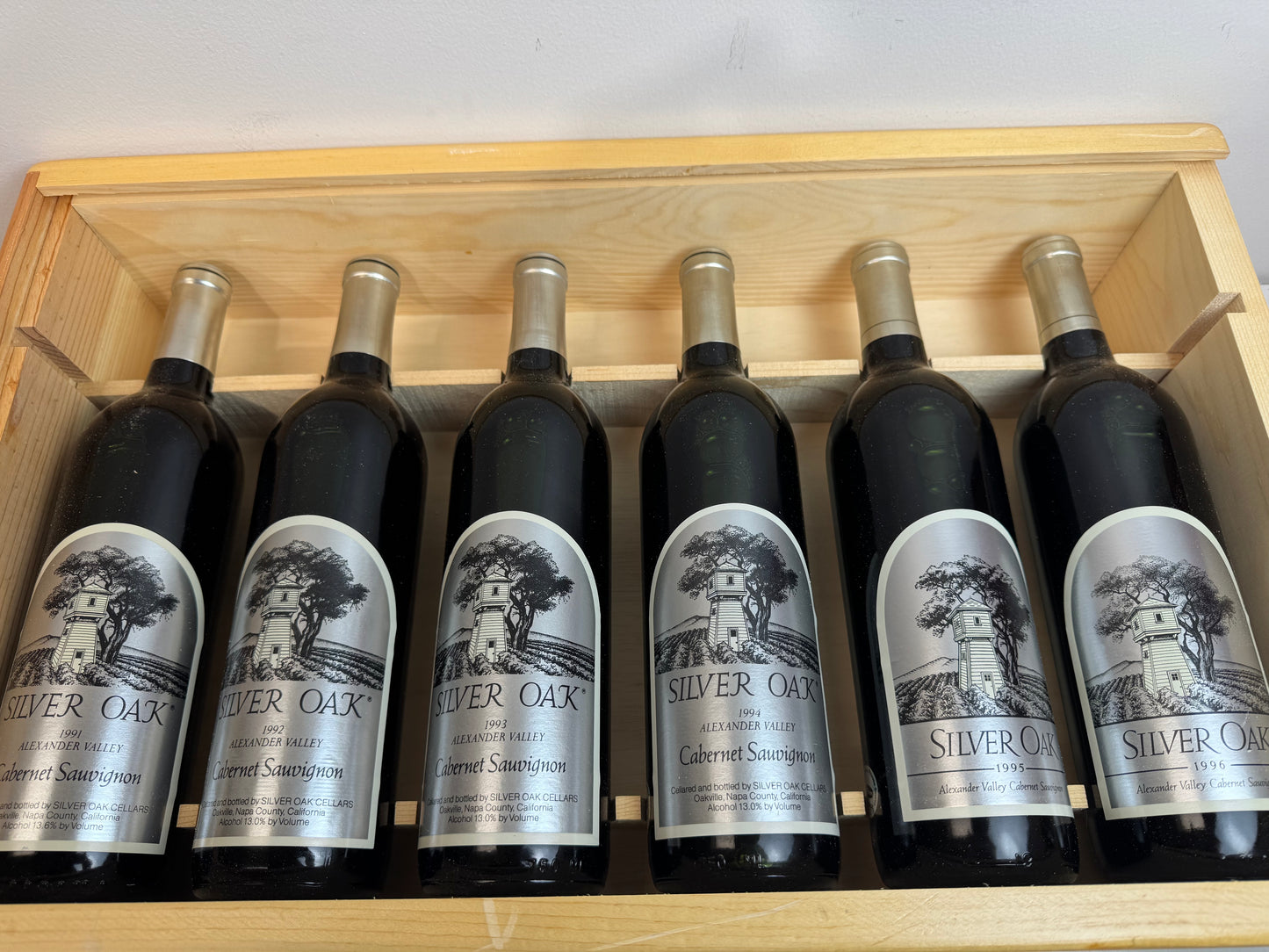 Silver Oak Alexander Valley 1991-1996 Collector's Edition