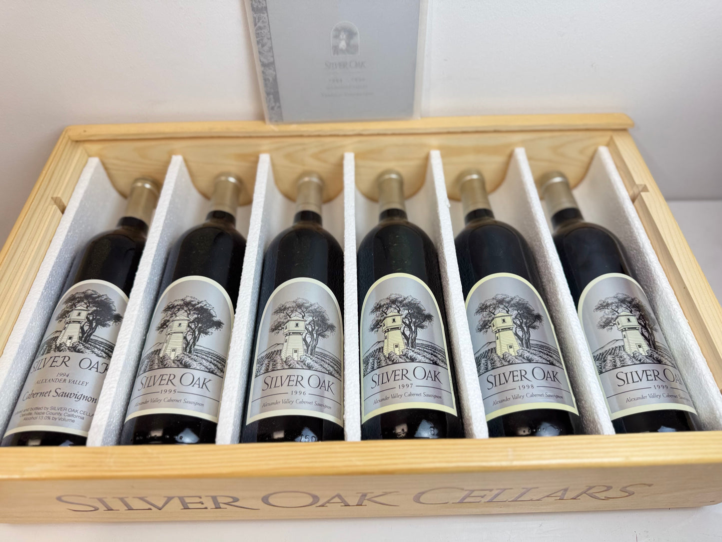 Silver Oak Alexander Valley 1994-1999 Collector's Edition