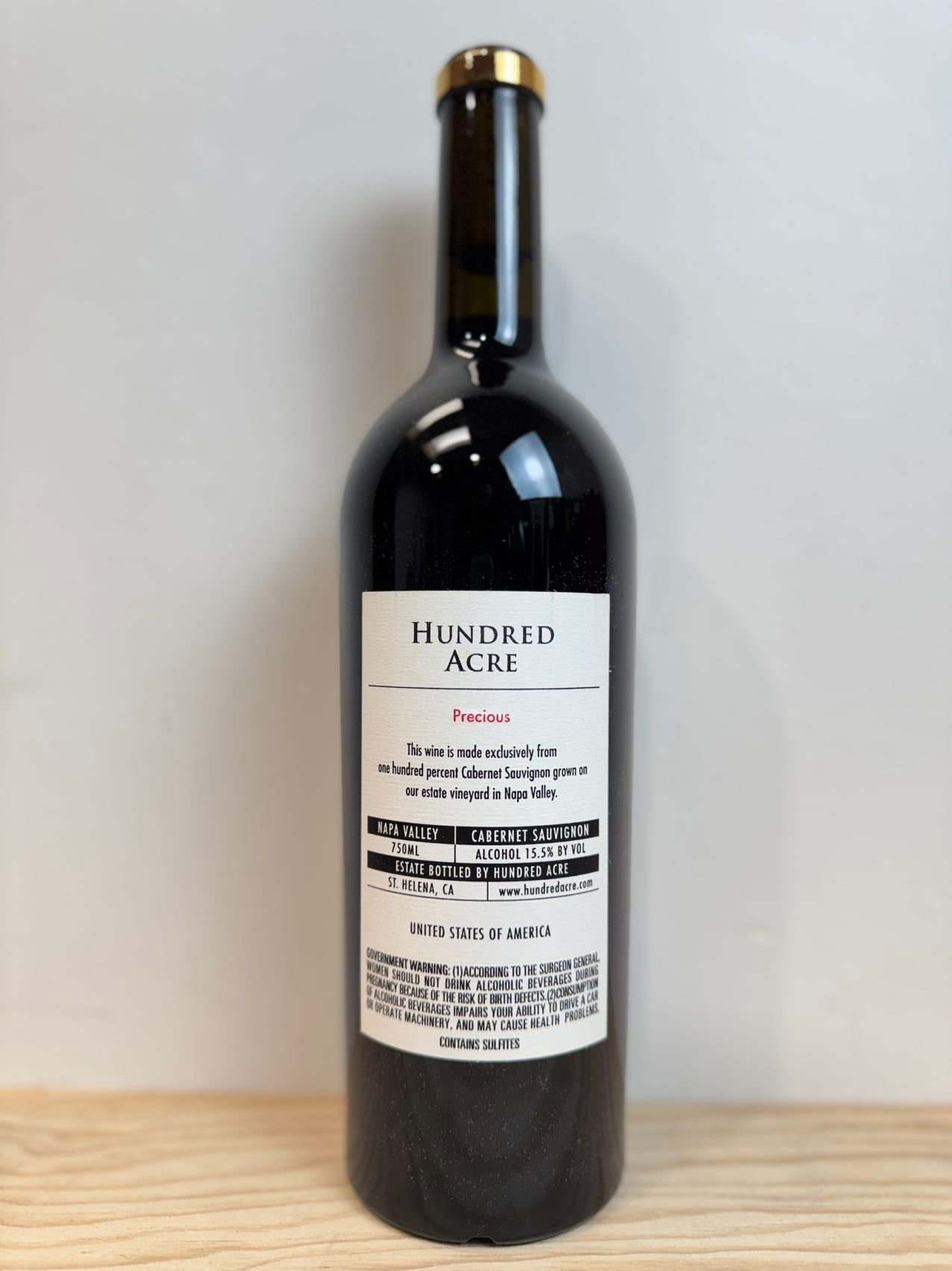Hundred Acre Precious 2009 (750ml)