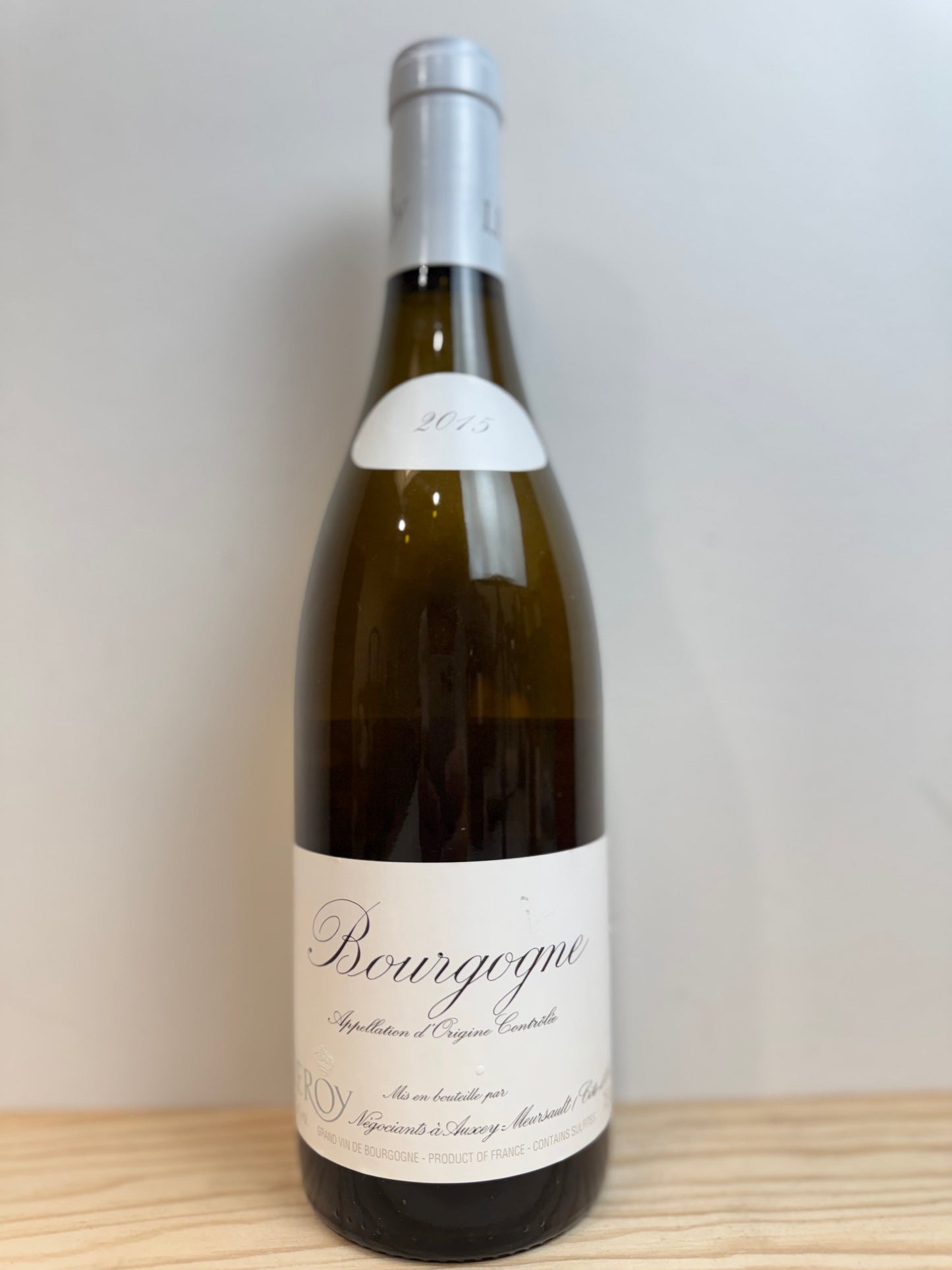 Maison Leroy Bourgogne Blanc 2015（750ml）
