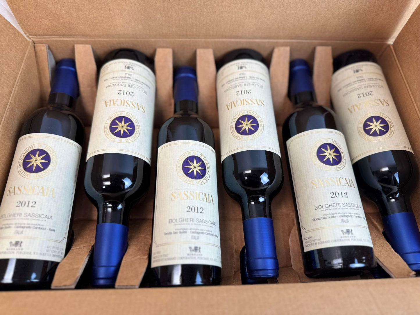 Sassicaia 2012 （375ml）