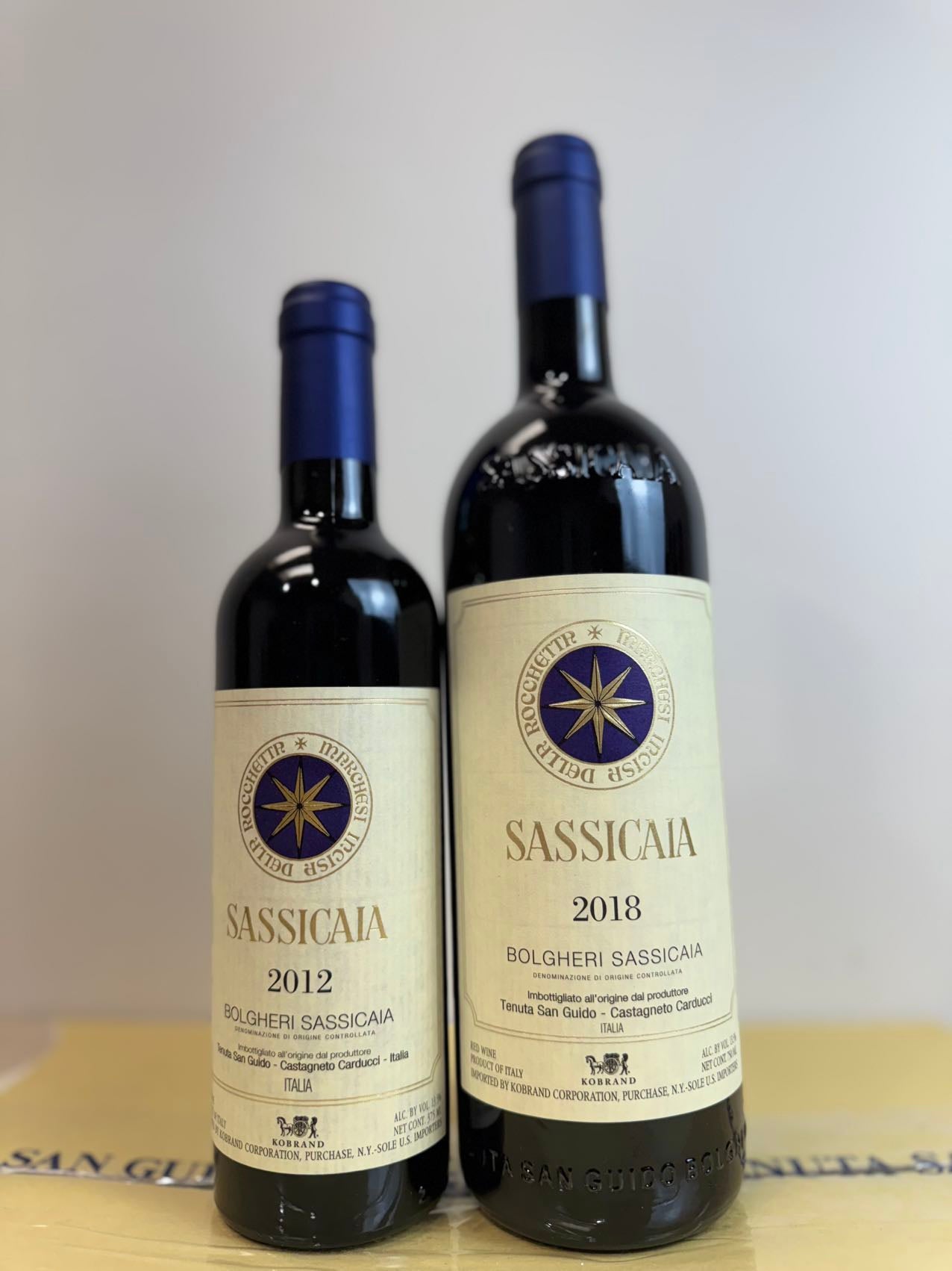 Sassicaia 2012 （375ml）