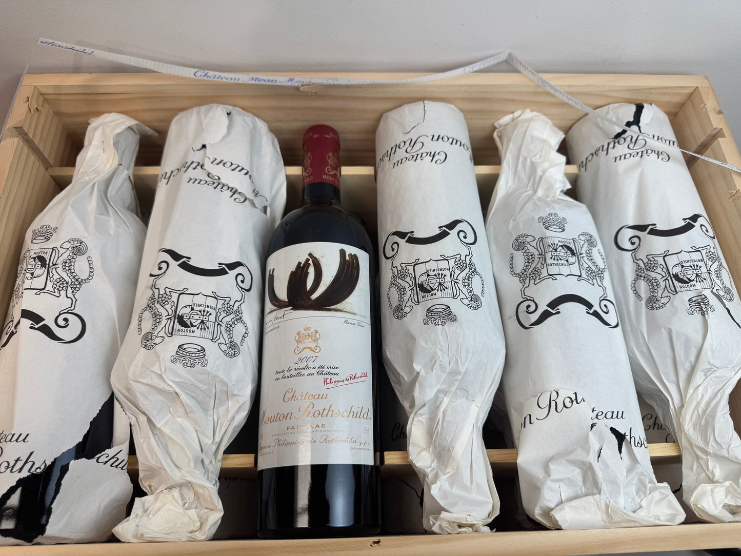 Chateau Mouton 2007 (750ml) OWC