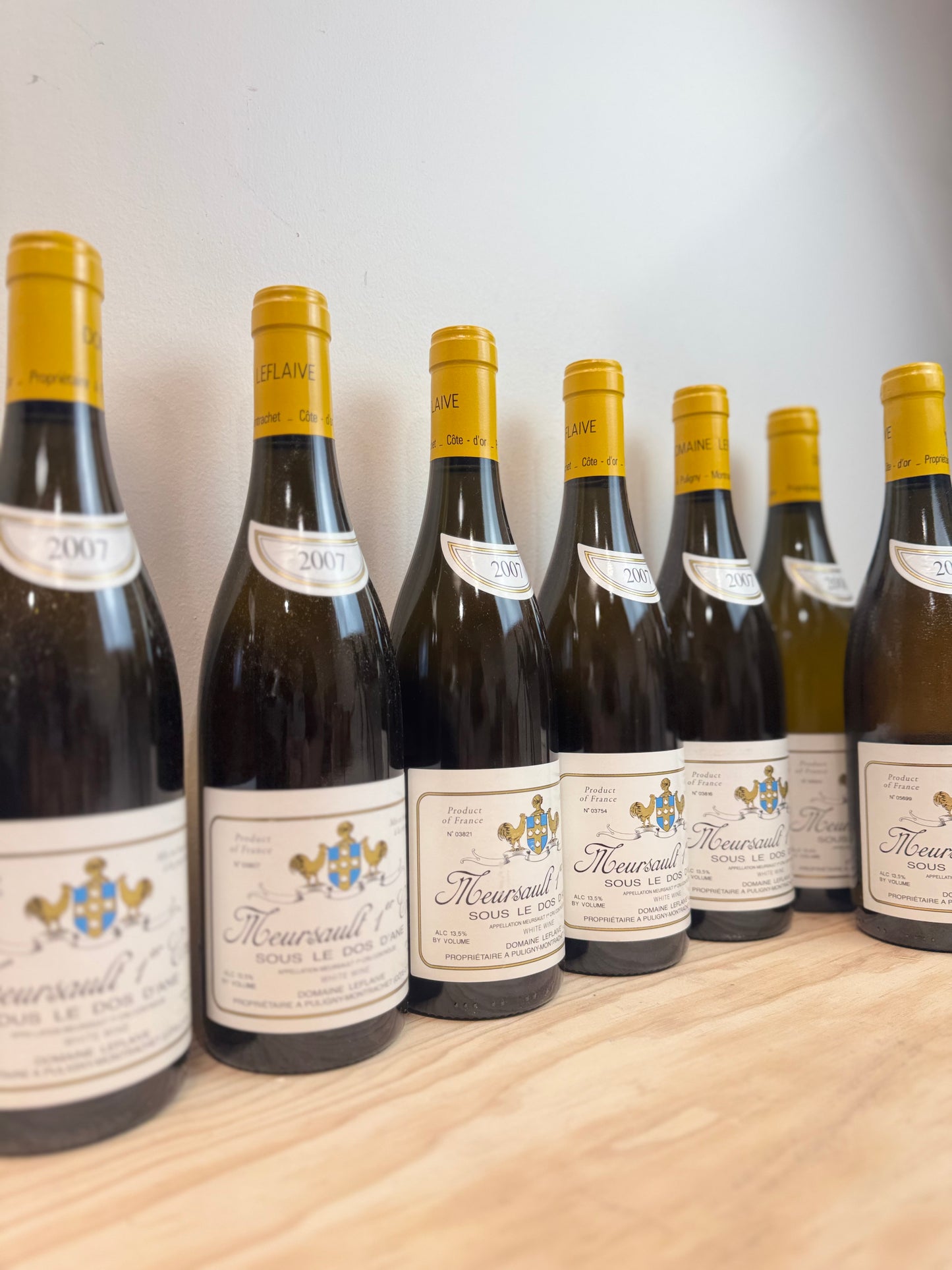 Domaine Leflaive Sous le Dos d'Ane, Meursault Premier Cru 2007