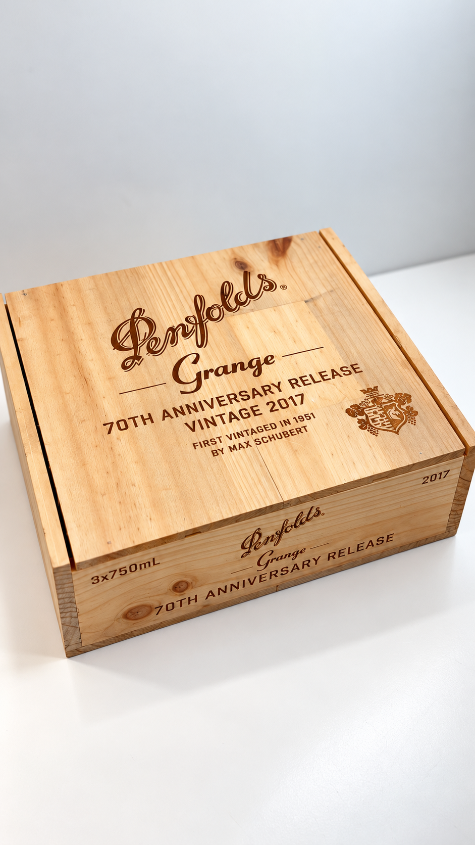 Penfolds Grange 2017 (750ml) OWC -70th Anniversary Release Vintage