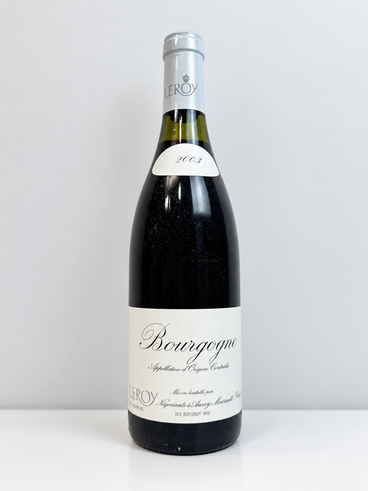 Maison Leroy Bourgogne Rouge 2003 (750ml)