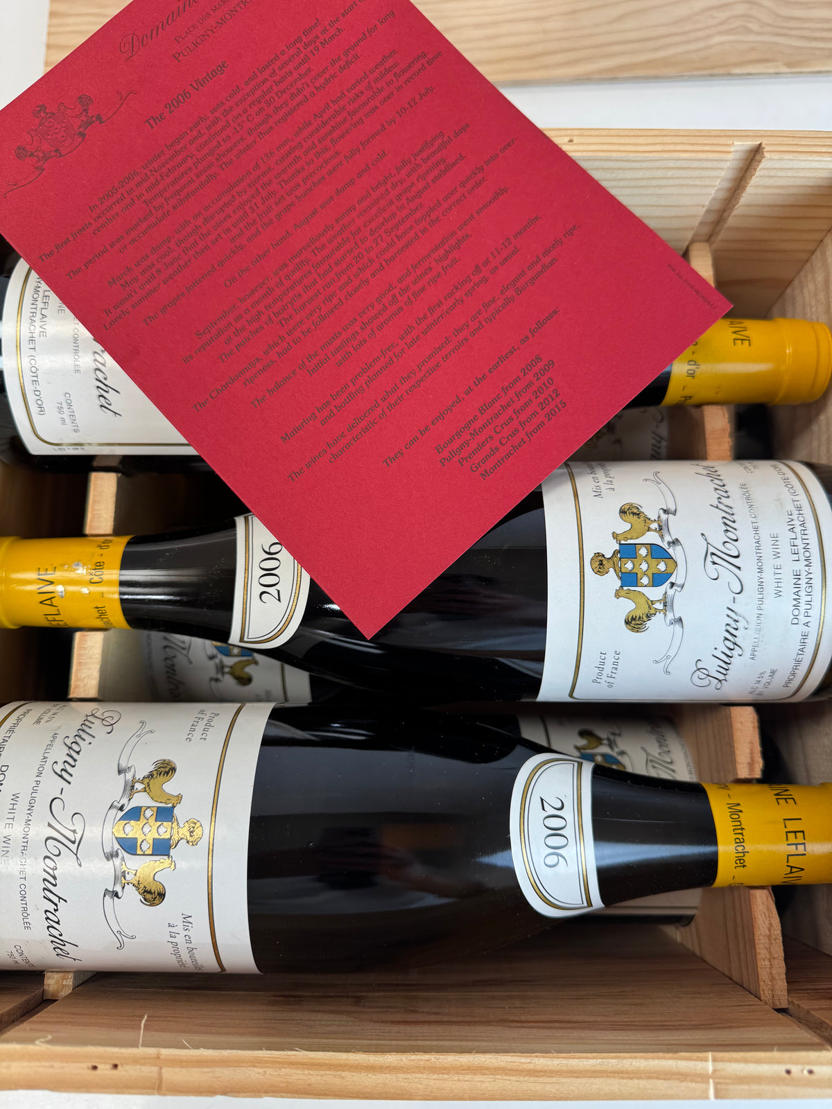 Domaine Leflaive Puligny Montrachet 2006 (750ml)