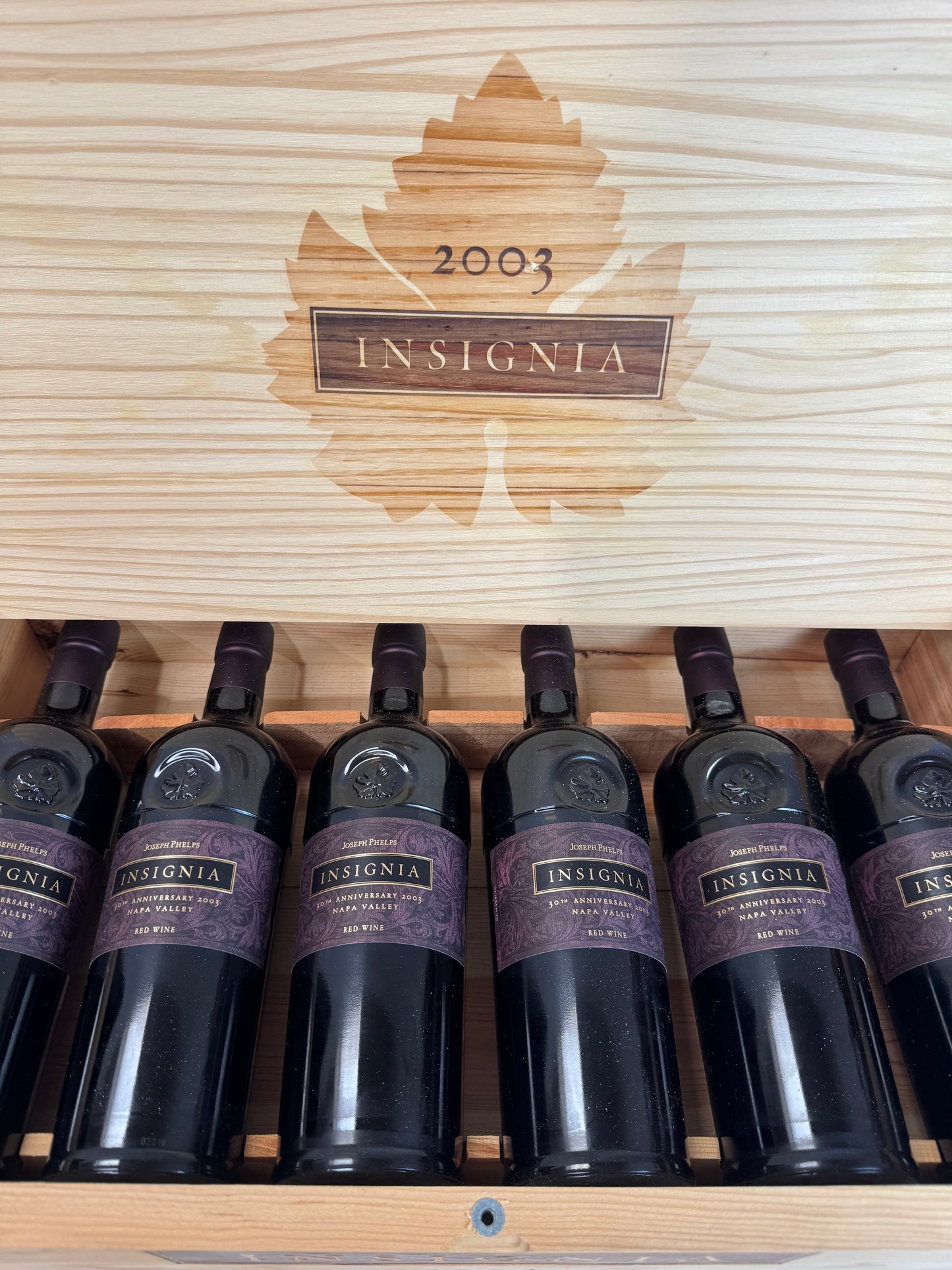 Insignia 2003 (750ml) OWC 30th Anniversary